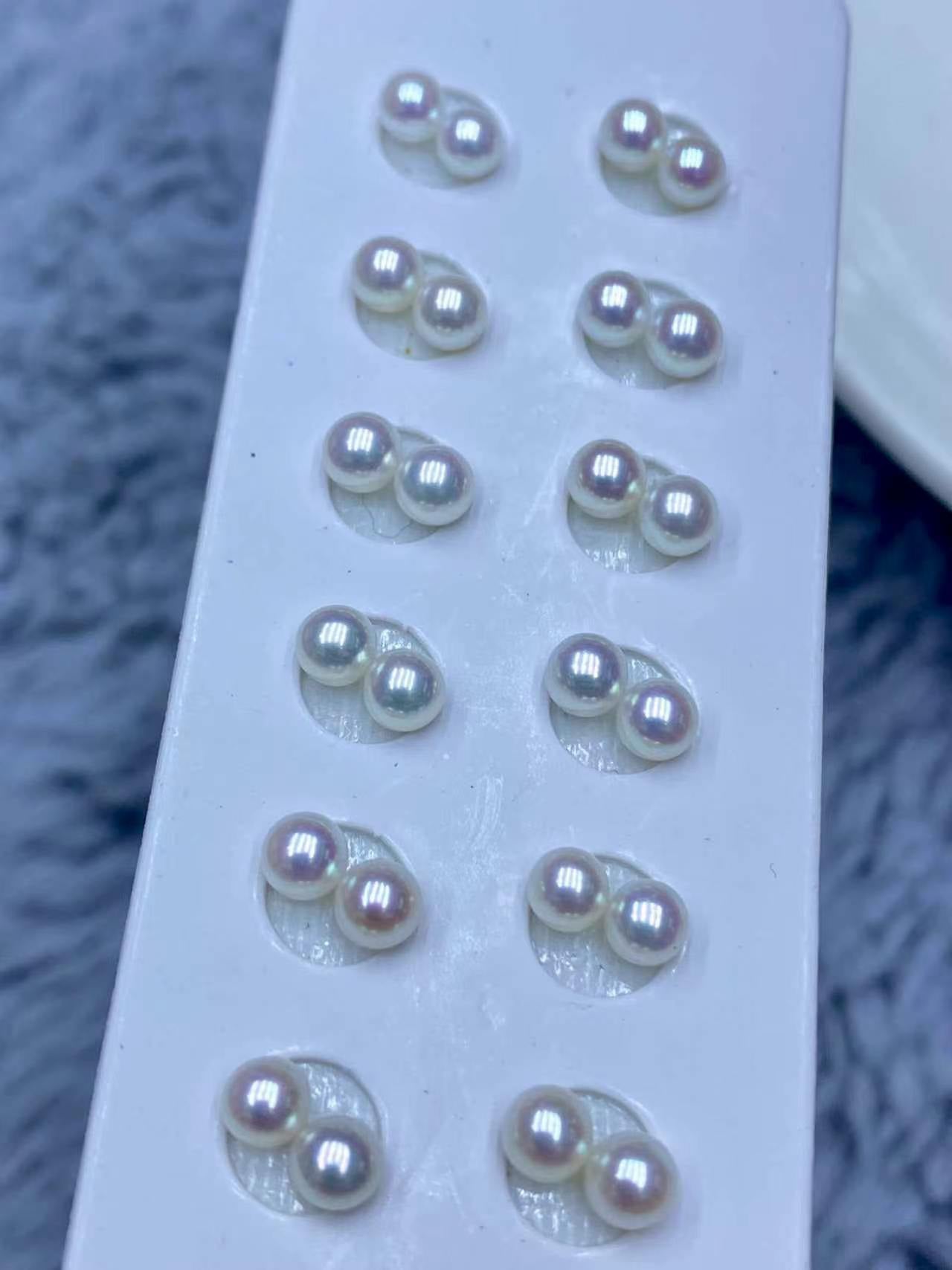 6/6.5 mm freshwater pearl earrings