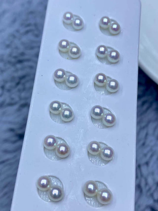 6/6.5 mm freshwater pearl earrings