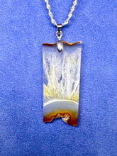 Load image into Gallery viewer, Natural chalcedony pendant

