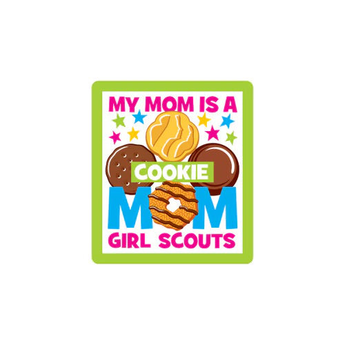 My Mom Is A Cookie Mom Sew-On Patch