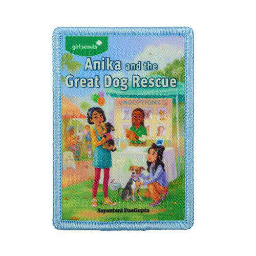 Anika and the Great Dog Rescue Sew-On Patch