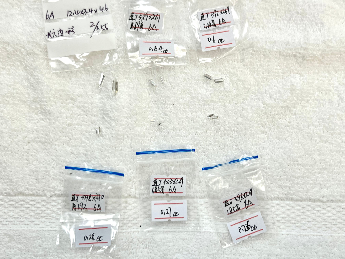 Custom cut 6A quality moissanite