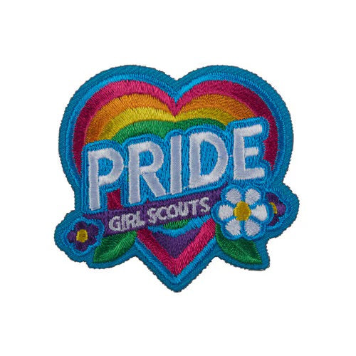 Pride Heart Iron-On Patch