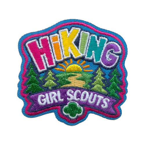 Hiking Iron-On Patch