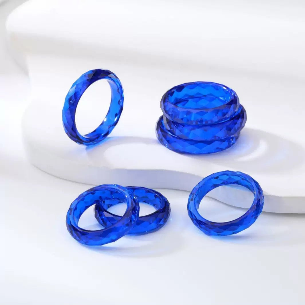 Synthetic corundum band