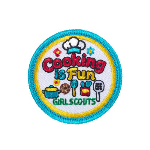 Cooking is Fun Iron-On Patch