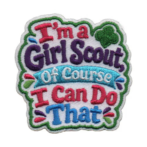 I Can Do That Iron-On Patch