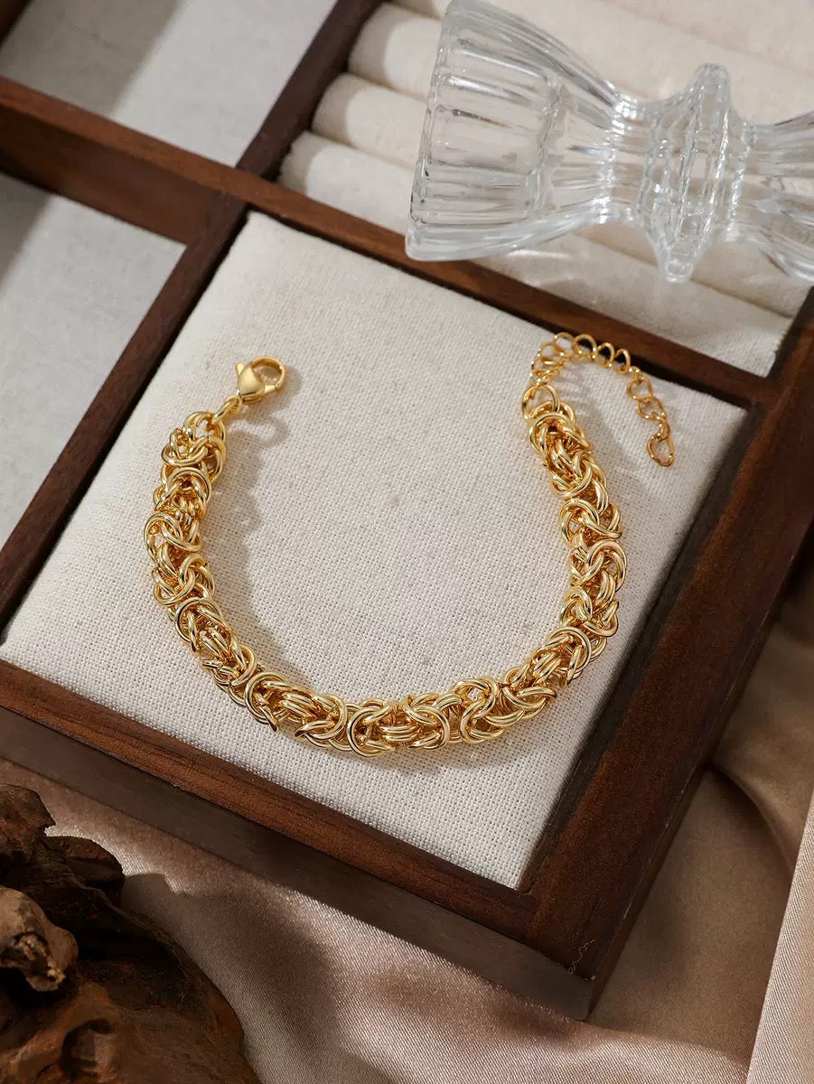 Byzantine chain bracelet