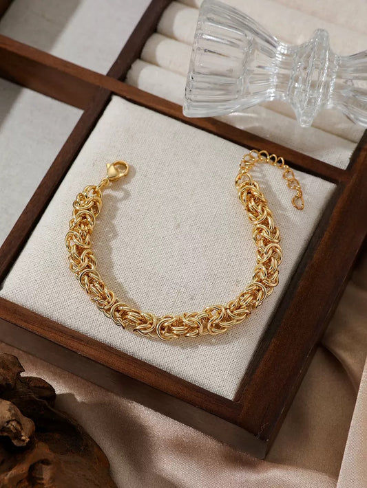 Byzantine chain bracelet