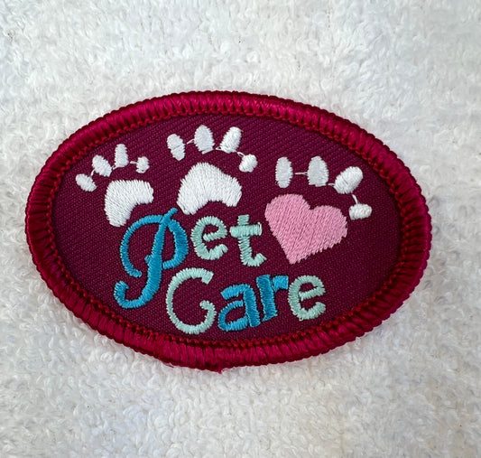 Pet care fun patch