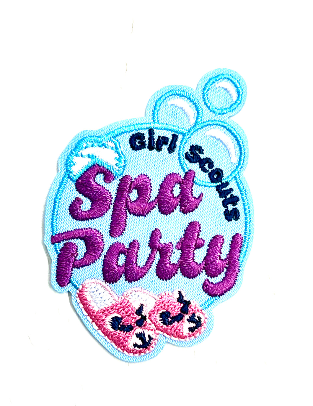 Girl Scouts Spa Party fun patch