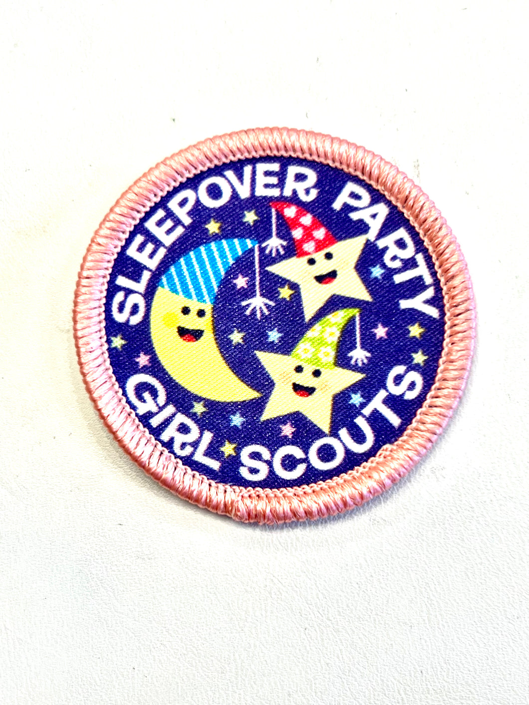 Girl Scouts Sleepover party fun patch