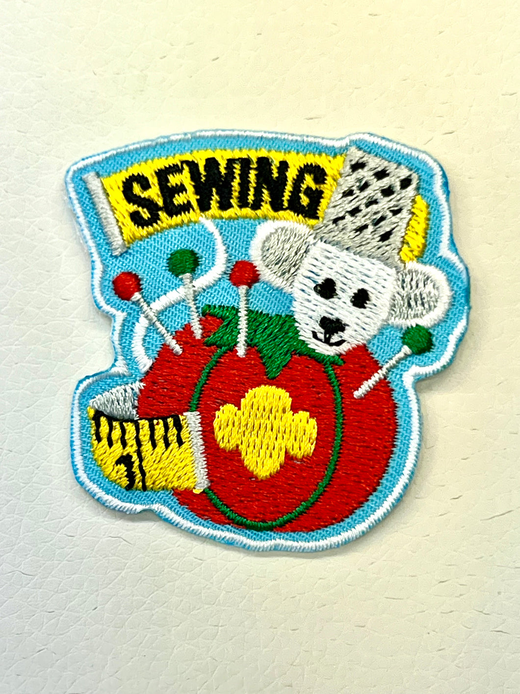 Girl Scouts Seeing Mouse Fun Patch