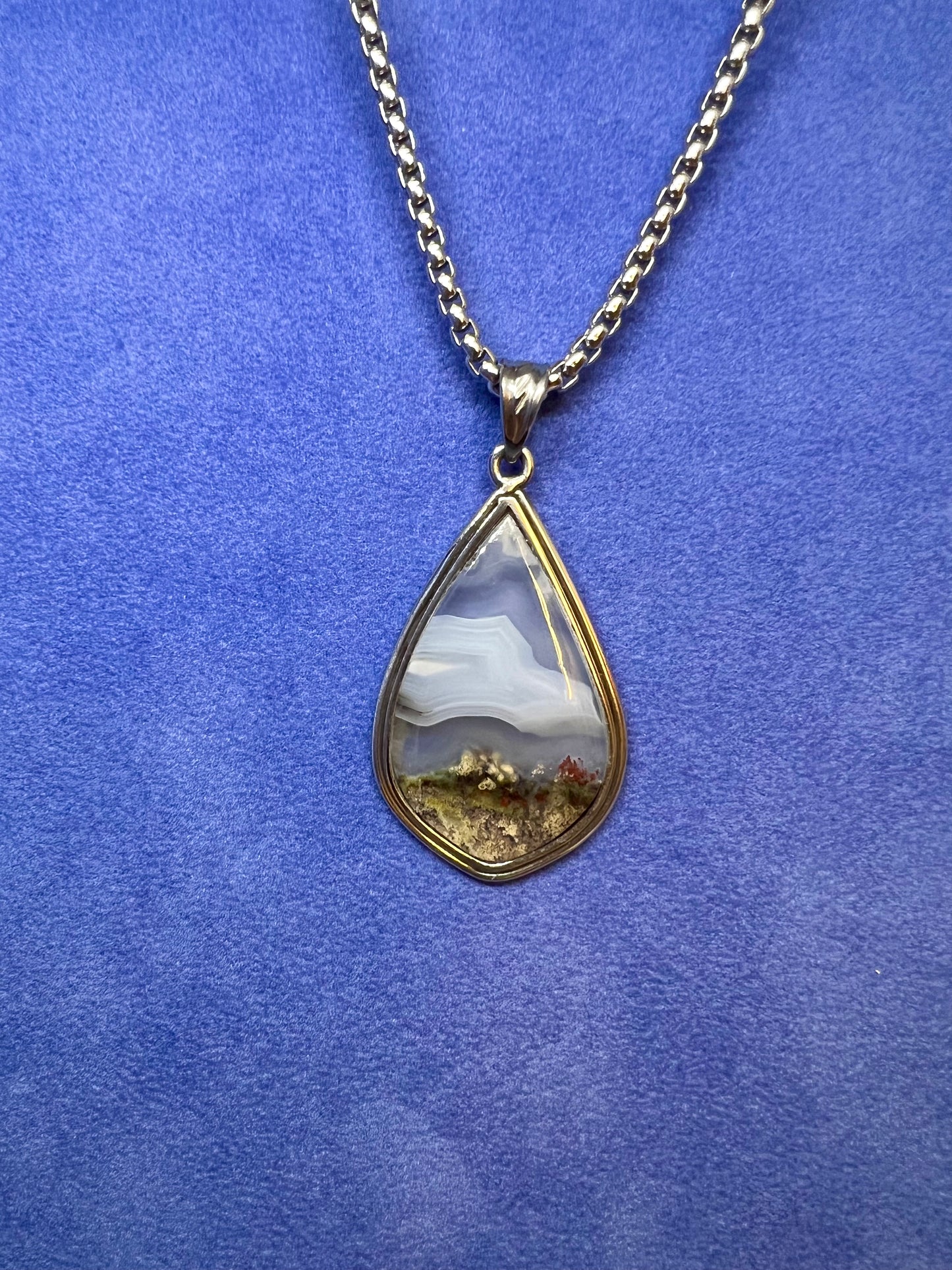 Natural Moss Agate
