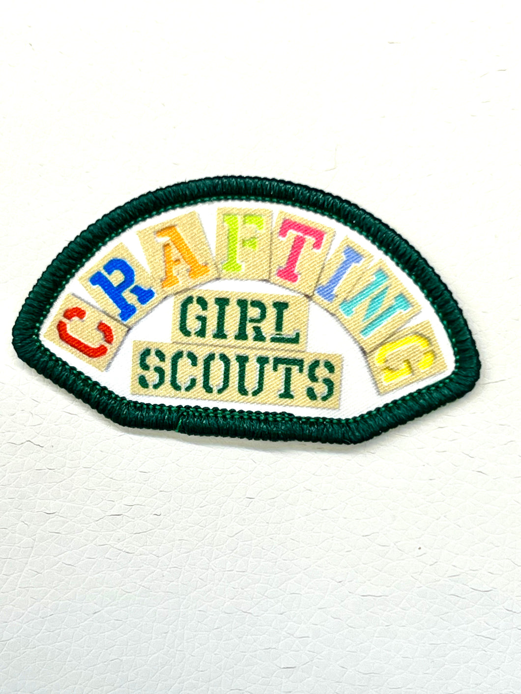 Girl Scouts craft patch