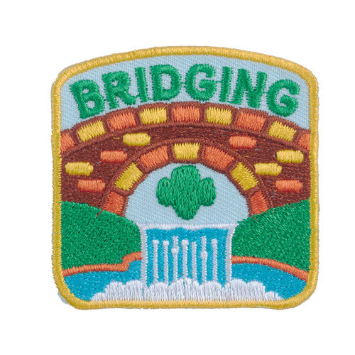 Bridging Waterfall Iron-On Patch