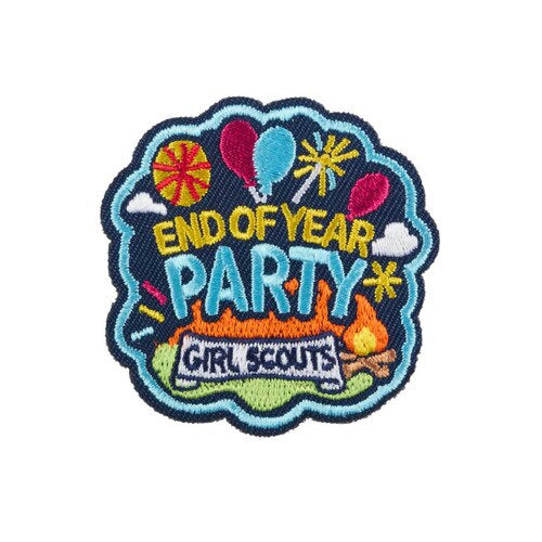 End of Year Party Iron-On Patch