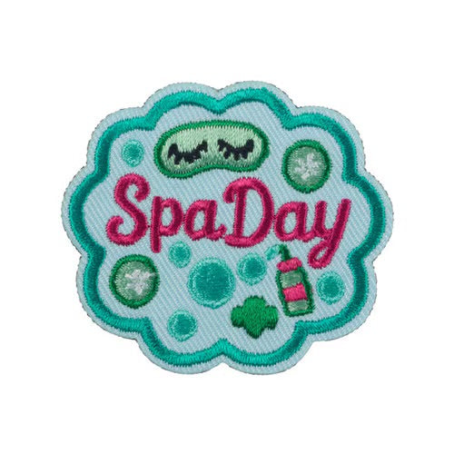 Spa Day Iron-On Patch