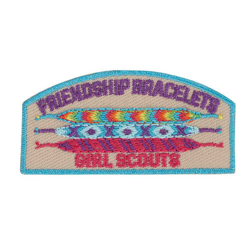 Friendship bracelet patch