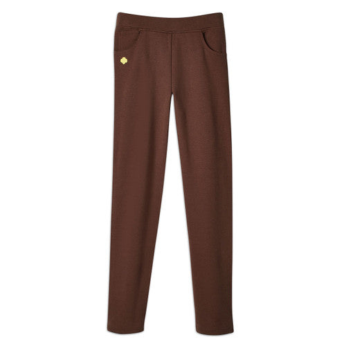 Brownie Slim Knit Pants
Girl Scouts Official Uniform Apparel  
Girl Scout Sustainability Leaf Sustainable