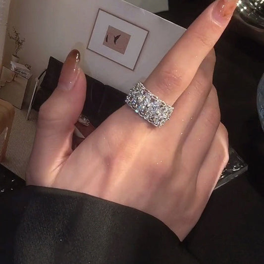Butterfly marquise Cubic zirconia band