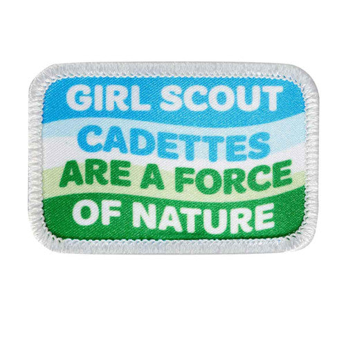 Cadettes Are A Force Sew-On Patch