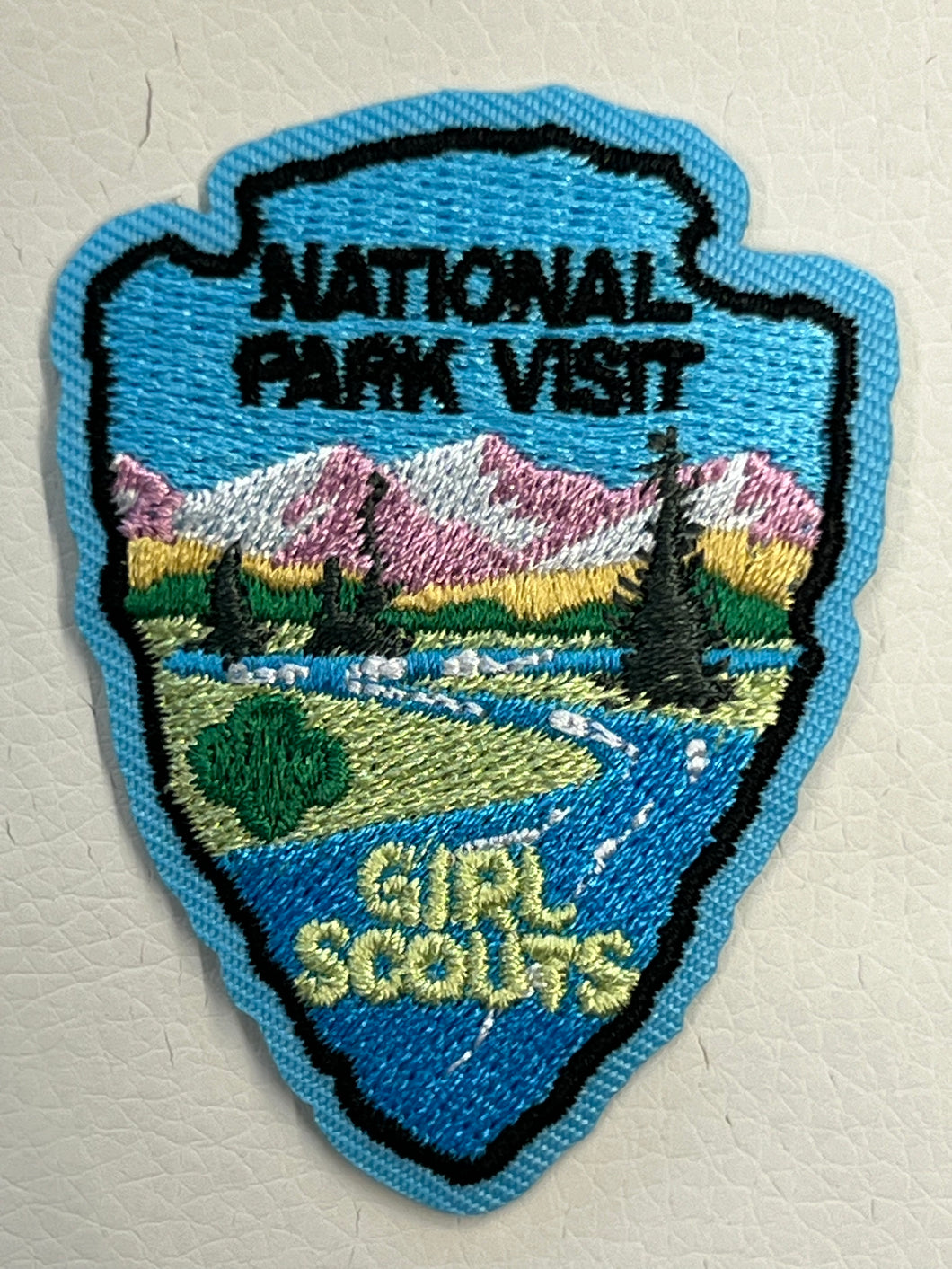 Girl Scouts National Park Visit fun patch