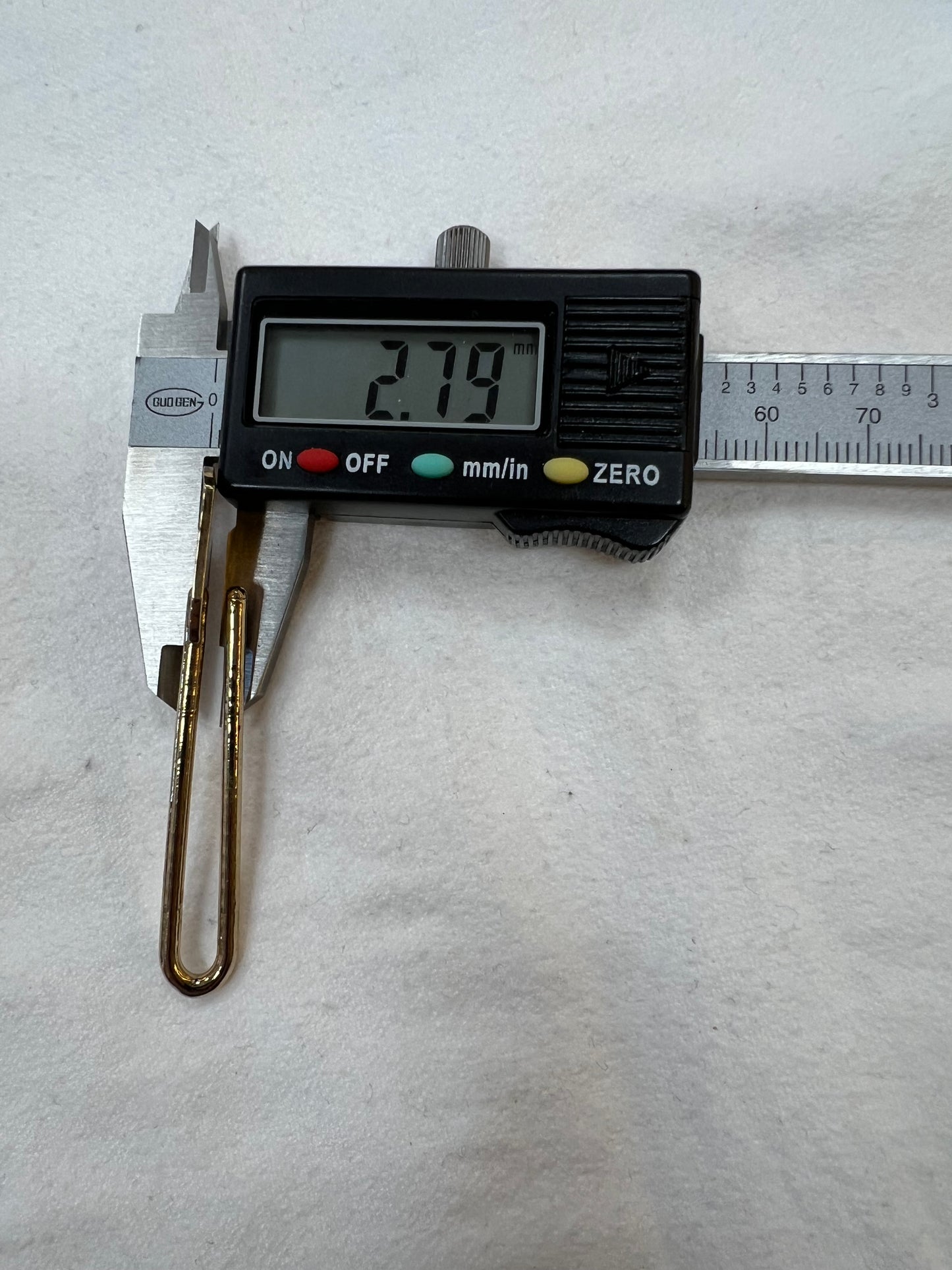 Custom stainless steel hat clip