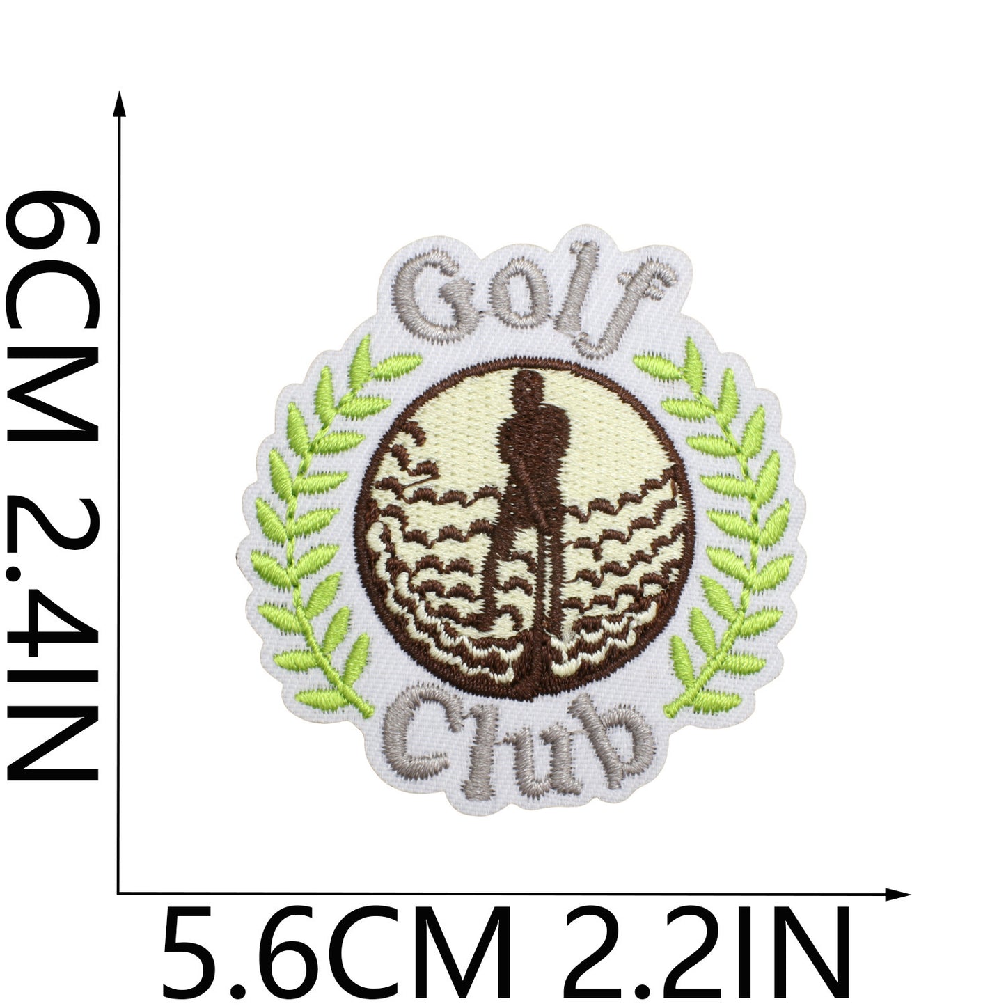 Golf club fun patch