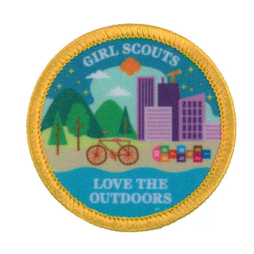 Girl Scouts Love the Outdoors Challenge 2025 Sew-On Patch