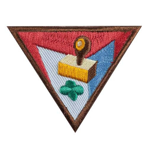 brownie letterboxer badge