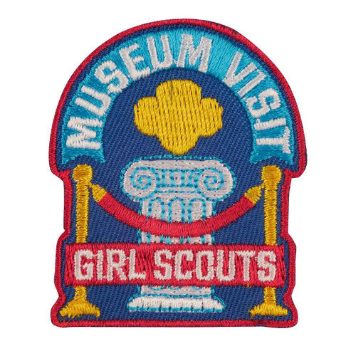 girl scouts iron on embroidered patch