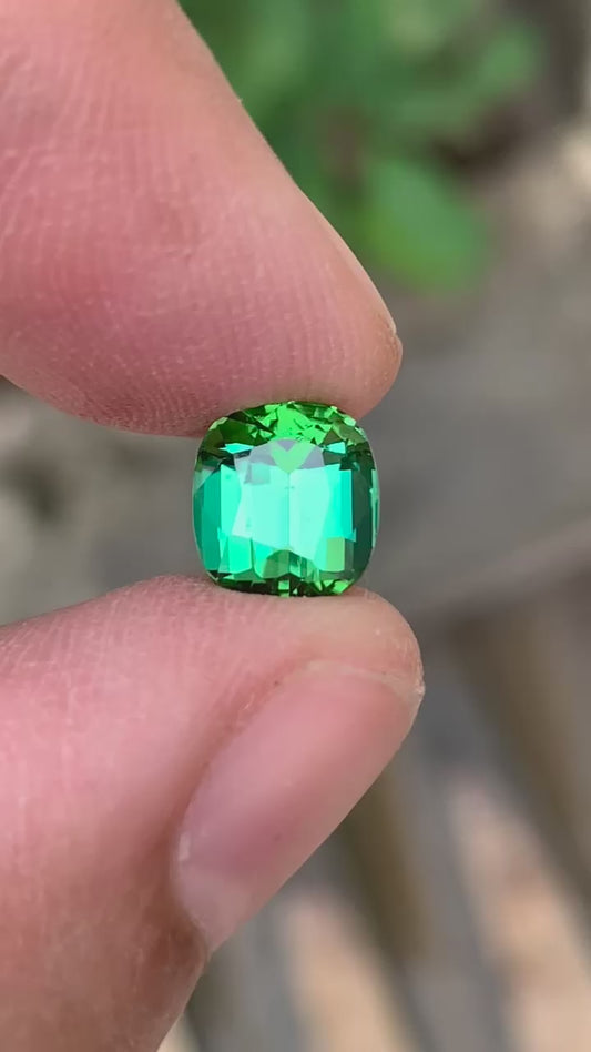Natural Green Afghanistan Tourmaline