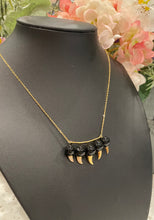 Load image into Gallery viewer, Black Onyx Panther Claw Necklace
