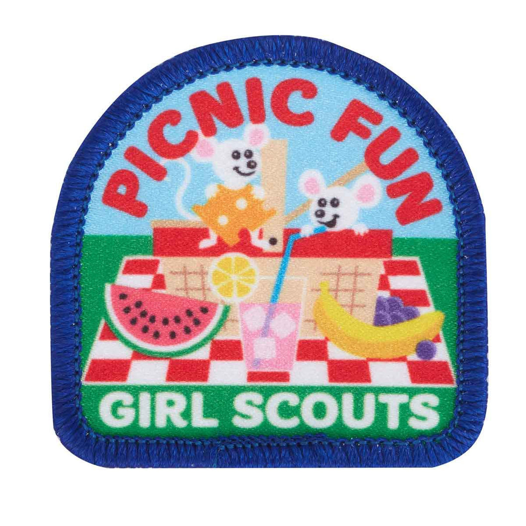 picnic fun sew on patch