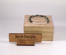Load image into Gallery viewer, Natural stone bracelets with bar
