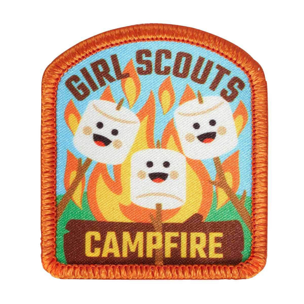 campfire smiles sew on patch