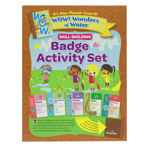 brownie its your planet badge activity set
