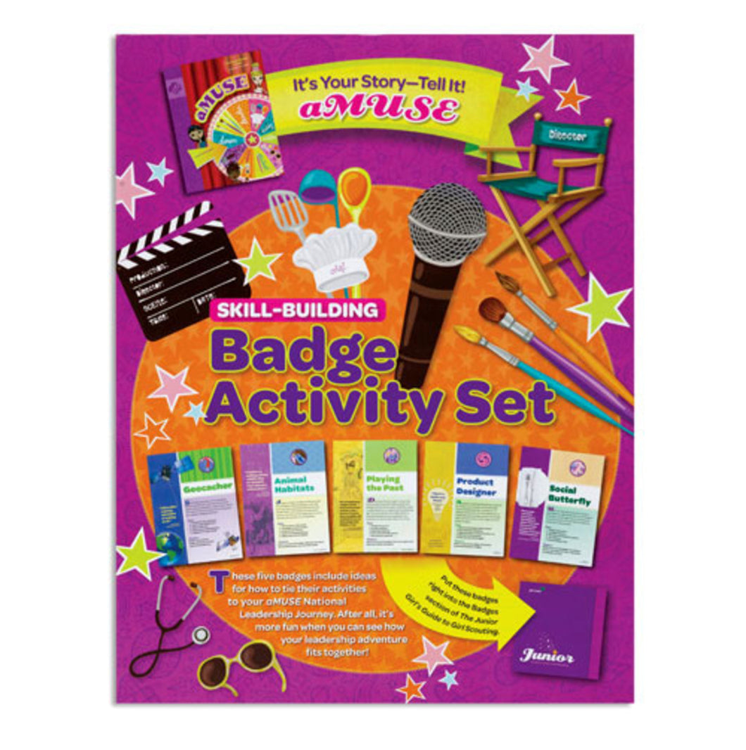 junior its your story badge activity set