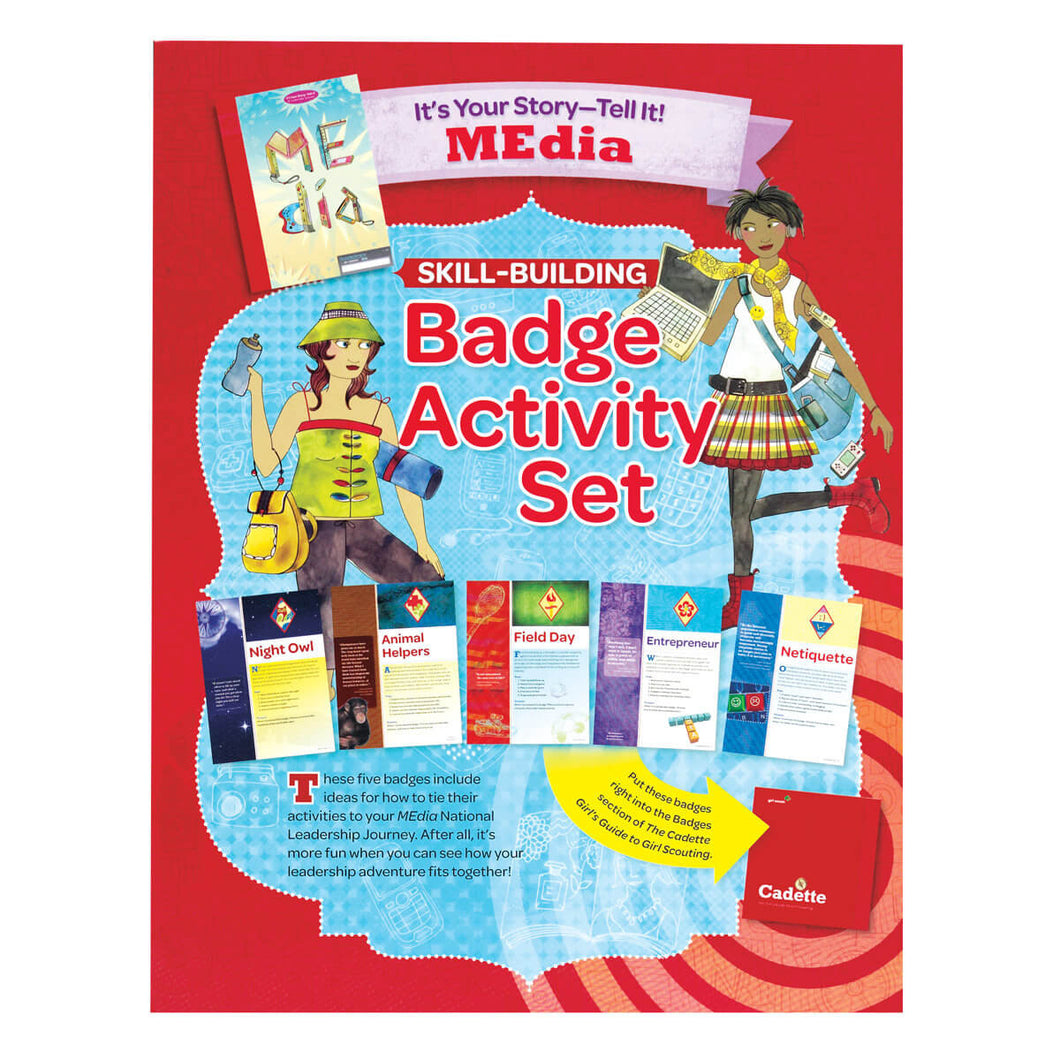 cadette its your story badge activity set
