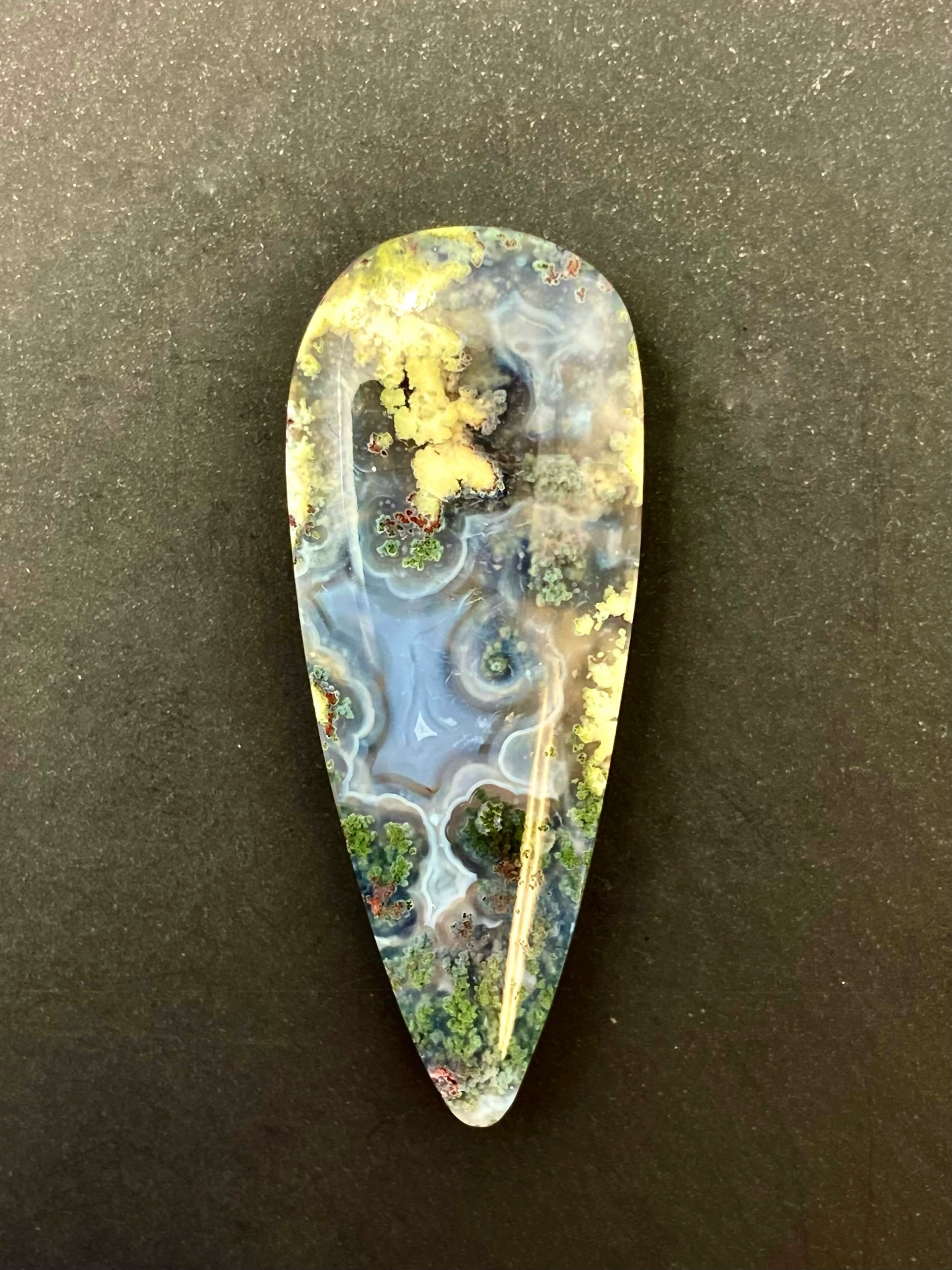 Natural Indonesia Moss Agate Stone