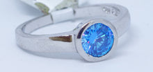 Load image into Gallery viewer, 1 blue Helenite  1.35 Ct. Ring
