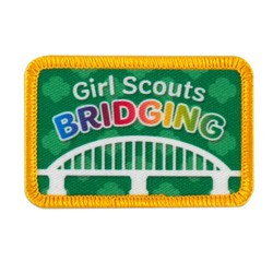 girl scouts bridging patch