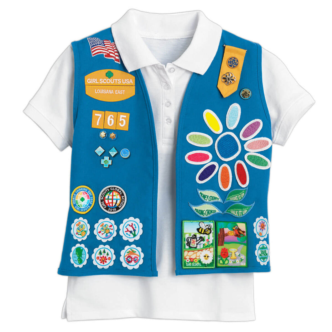 girl scout daisy vest