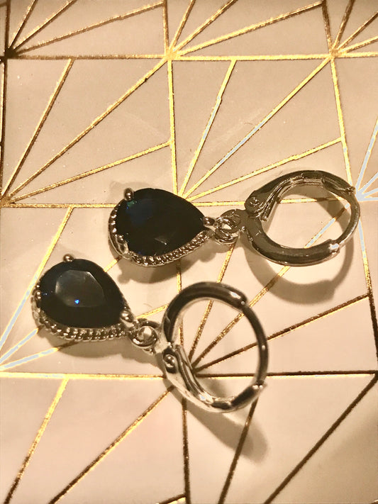 Water drop CZ Zircon Earrings