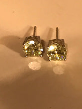 Load image into Gallery viewer, Eco-Friendly CZ Birthstone SS925 earrings
