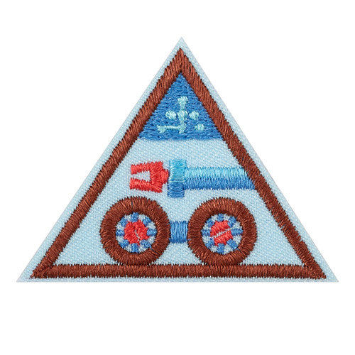 brownie designing robots badge