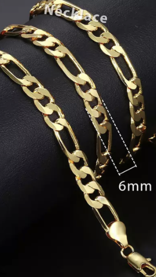 Men/Women 20” Gold Filled Chains