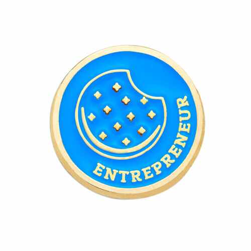 daisy cookie entrepreneur family pin year 1