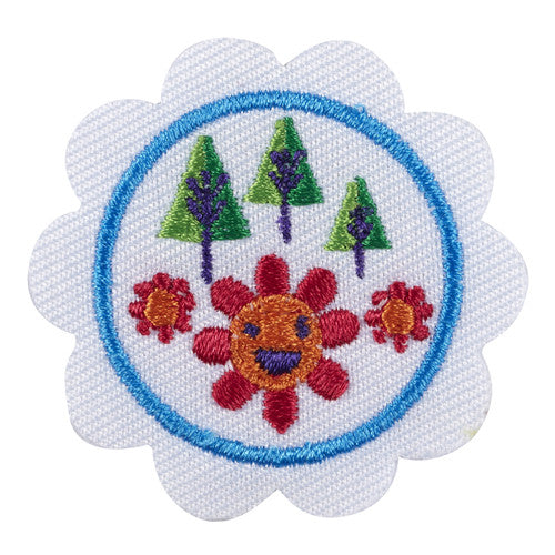 daisy outdoor art maker badge
